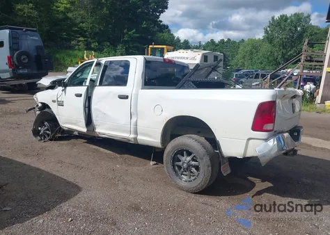 2016 Ram 2500 Longhorn Limited z USA, uszkodzony, nr VIN 3C6UR4PL8GG182896